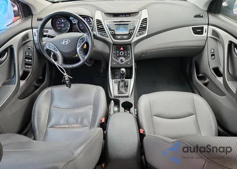 2015 Hyundai Elantra Se from USA, damaged, VIN 5NPDH4AE0FH643553